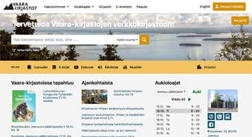 vaara.finna.fi screenshot