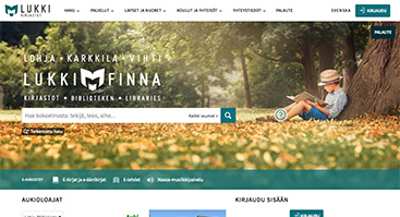 lukki.finna.fi screenshot